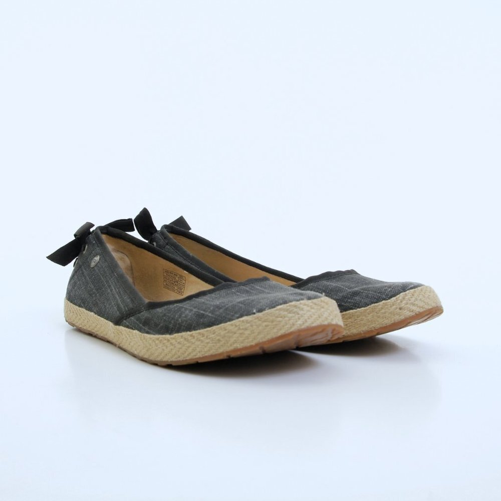 UGG Indah Canvas Textile Espadrille Shoes